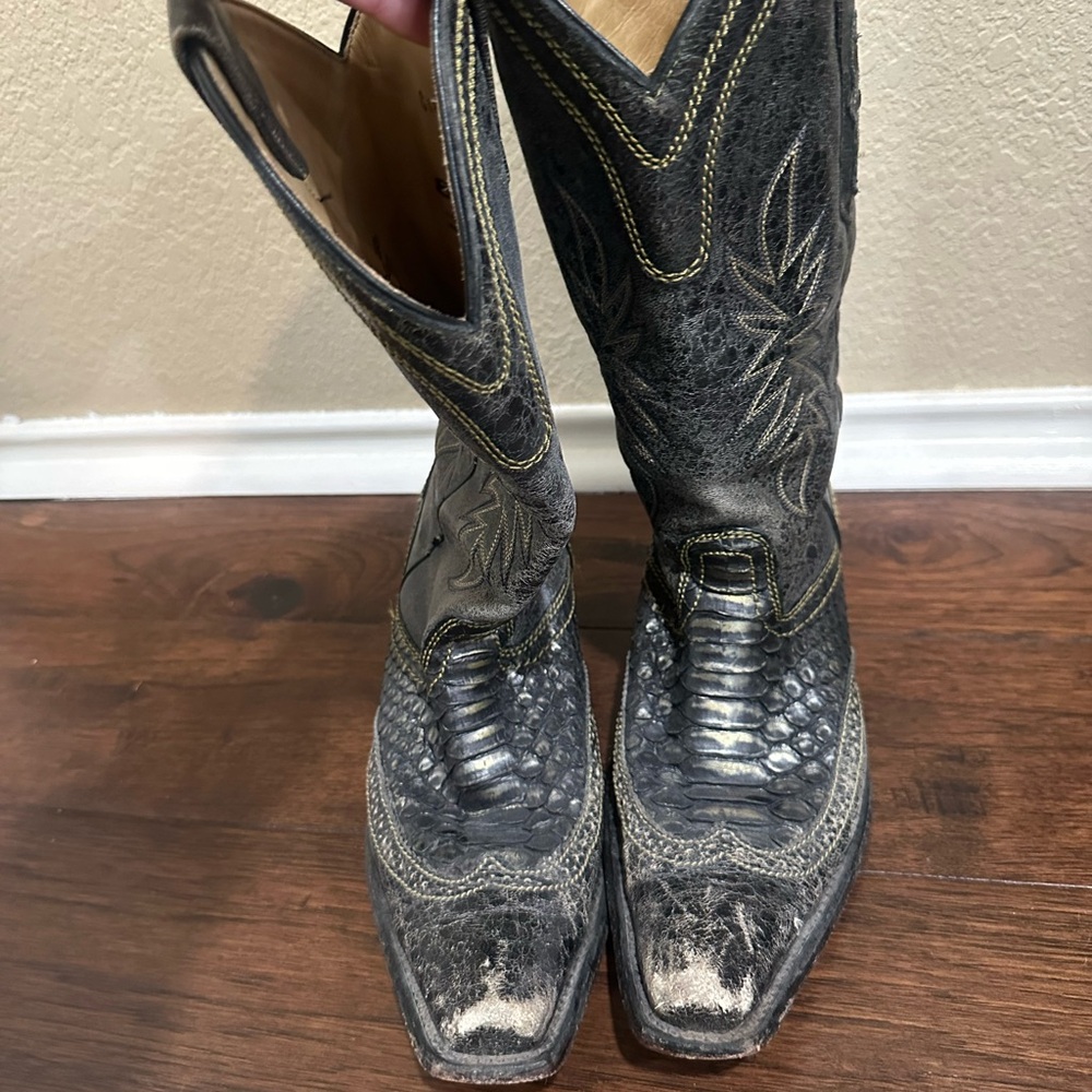 Corral Python Cowboy Boots Women’s - image 2